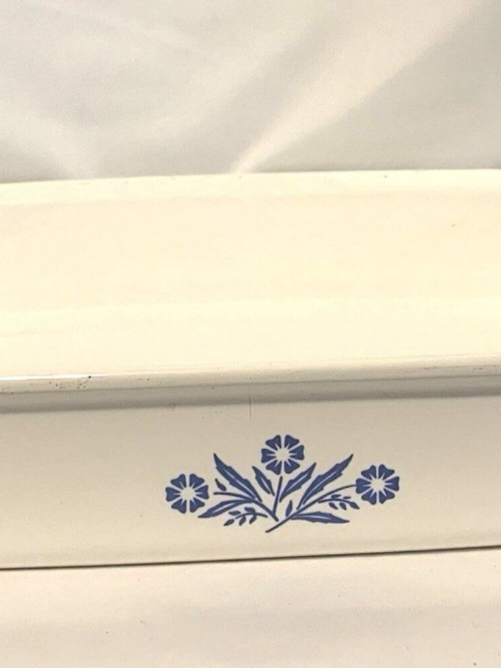 Vtg Corningware P-322 Lasagna/Roasting Pan Blue Cornflower 12 x 7.5 x 2 - 2 Qt